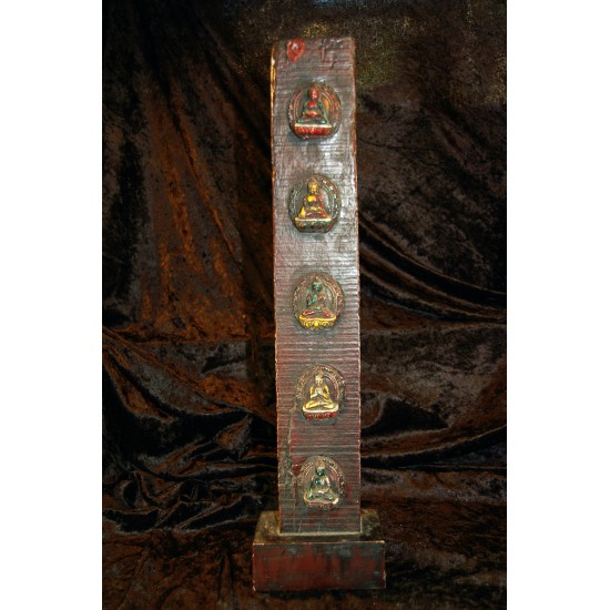 Dhyani Buddhas Tsha-Tsha: Nepal, 21st Century