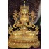 Manjushri Statue: Gold, Nepal, 21st Century
