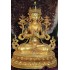 Manjushri Statue: Gold, Nepal, 21st Century