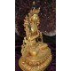 Manjushri Statue: Gold, Nepal, 21st Century