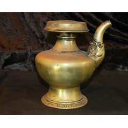 Monastic Long Life Ritual Vase: Empowered, Tibet, 16th Century