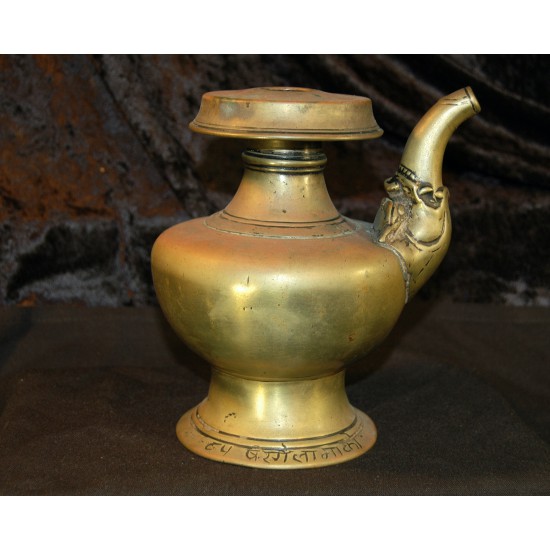 Monastic Long Life Ritual Vase: Empowered, Tibet, 16th Century