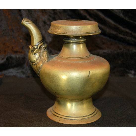 Monastic Long Life Ritual Vase: Rare, Empowered, Tibet, 17th Century