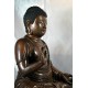 Buddha Statue: Copper, 20th Century