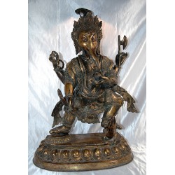 Ganesh Statue: Bronze, Nepal, 19th Century