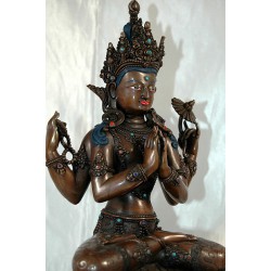 Chenrezig Buddha Statue: Nepal, 21st Century