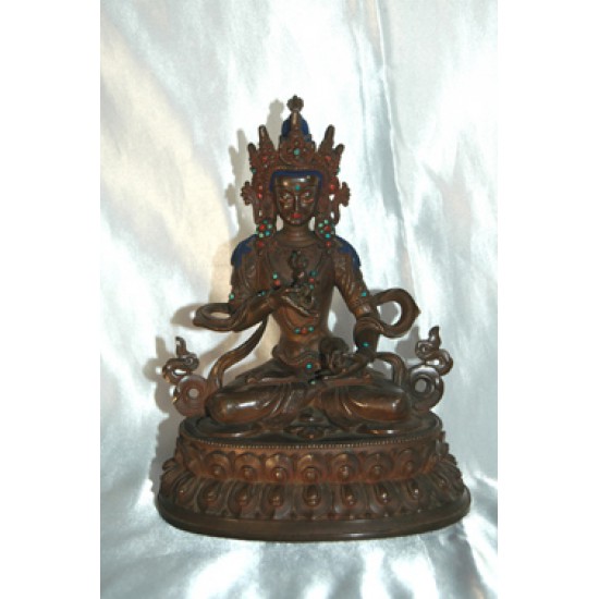 Bodhisattva Vajrasattva Statue: Tibetan, 20th Century