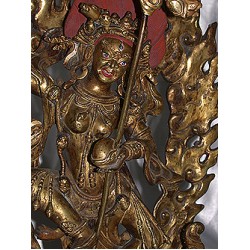 Dakini Dorje Palmo Statue: Tibet, 19th Century