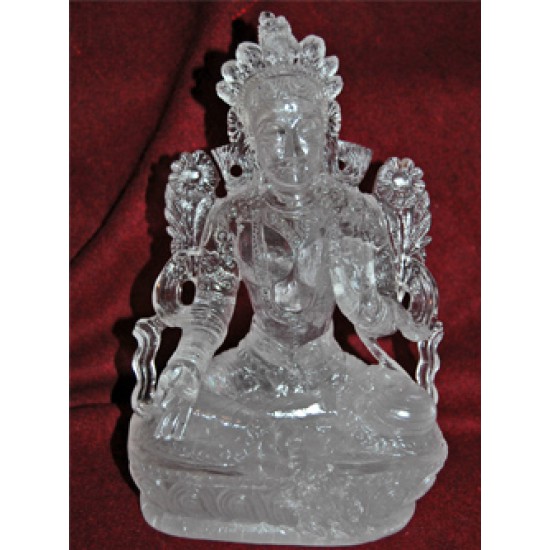 white tara goddess statues