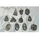 Lek Lai Silver Pendants: Various sizes No.2