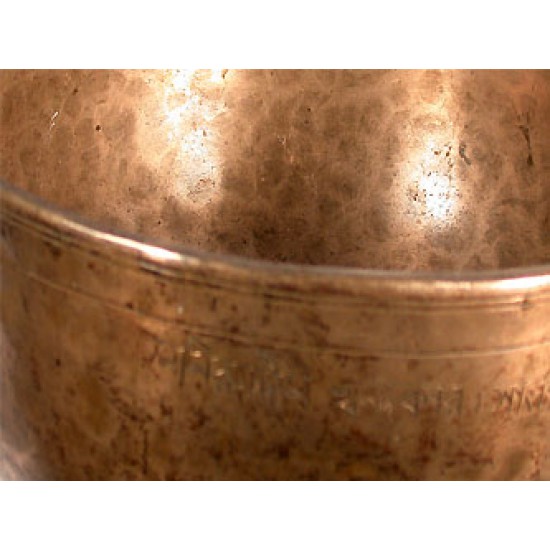 Singing Bowl:  Jambati, Mantra, Tibet, 19th Century