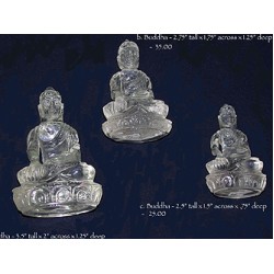 Buddha Statues: Himalayan Quartz