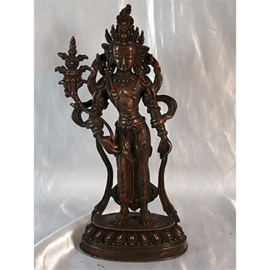 Buddha Lokesvara Statue: 20th Century