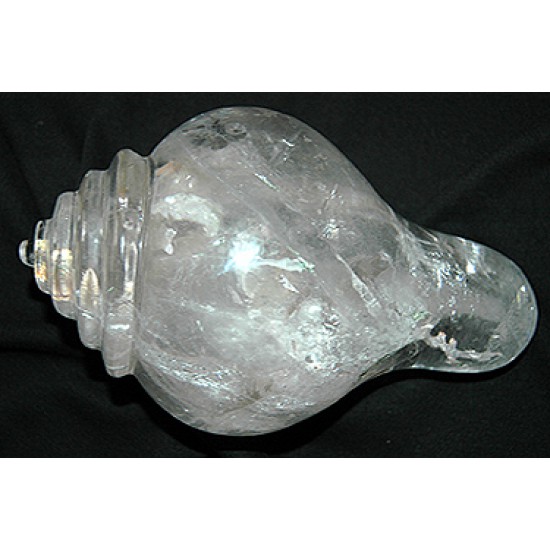 Sankha: Quartz Conch Shell, Nepal, 21st Century