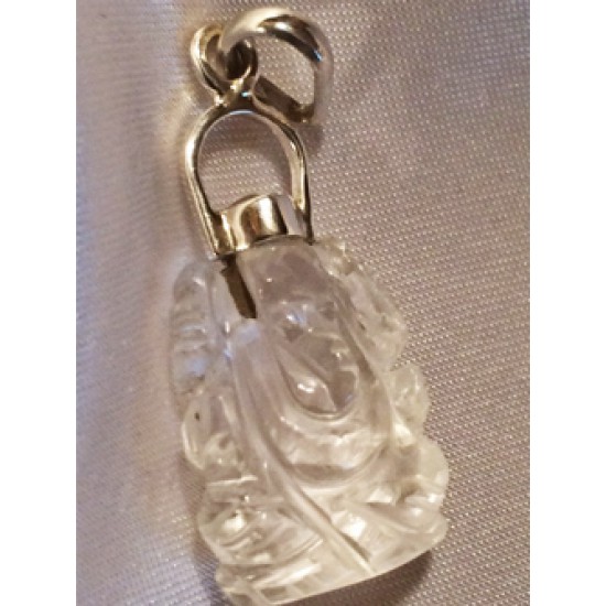 Ganesh Pendant: Quartz