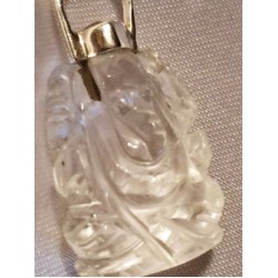 Ganesh Pendant: Quartz