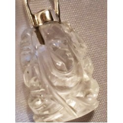 Ganesh Pendant: Quartz