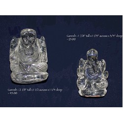 Ganesh Statue: Small / Quartz, Nepal, 21st Century