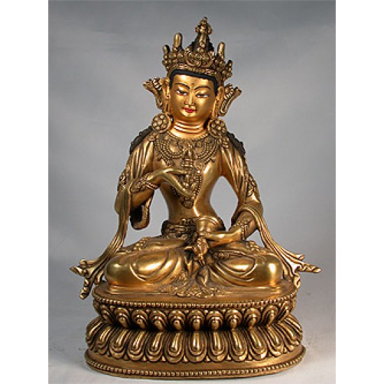 Bodhisattva Vajra Dorje Statue: Nepal, 21st Century