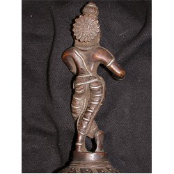 Krishna Statue: Copper, 21st Century No.2