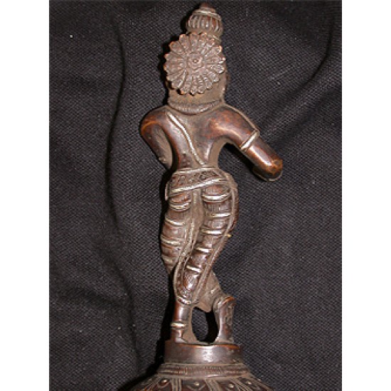 Krishna Statue: Copper, 21st Century No.2