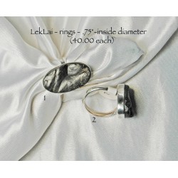 Lek Lai Silver Pendants: Various sizes No.1