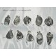 Lek Lai Silver Pendants: Various sizes No.1