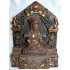 Mahakala Stone Statue: Mantra Empowered, Nepal, 20th Century