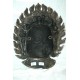 Mahakala Wall Mask: Bronze, Tibet, 18th Century