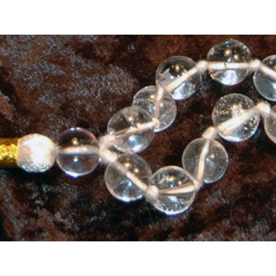 Mala Prayer Beads: Quartz No.2