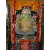 Manjushri Thangka: Special Black, Bhutan, 20th Century
