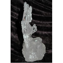 Manjushri Statue: Himalayan Quartz No.2