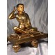 Milarepa Statue: The Great Buddhist Sage: Bhutan, 20th Century