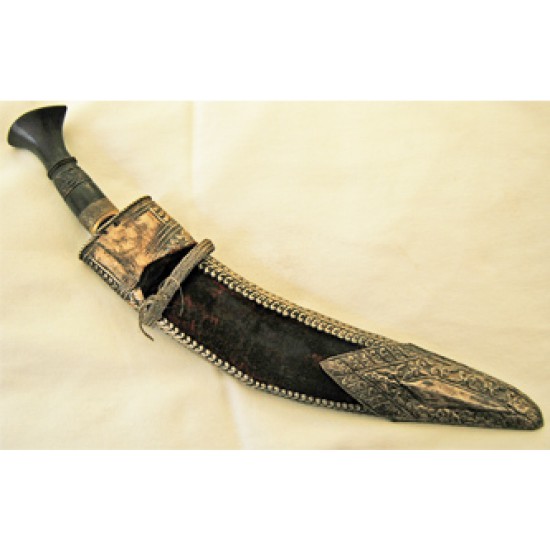Kukri (Khukuri Snake) Devotional Knife:  Nepal, 18th Century