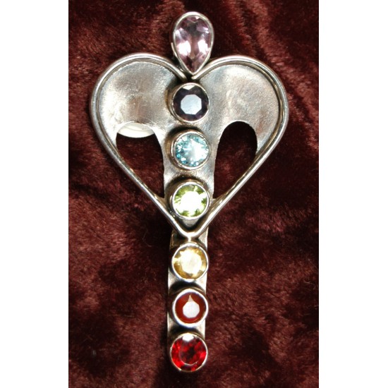 Pendant: Heart Opening Chakra Stone