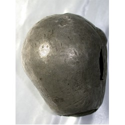 Skull: White Metal, Rare, Tibetan 17th Century