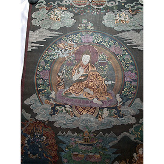 rJe Rimpoche Thangka: Nepal, 20th Century