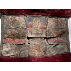 Buddha Thangka: Nomadic, Tibetan, 16th - 17th Century