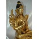 Manjushri Statue: Tibetan,19th Century