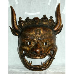 Yamantaka Lama Dance Mask: Tibetan, 17th-18th Century